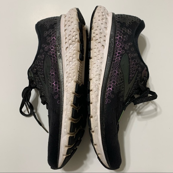 Brooks Glycerin 17 Running Shoes Womens Size 8 Black Purple Sneakers 1202831B097 - Picture 3 of 11